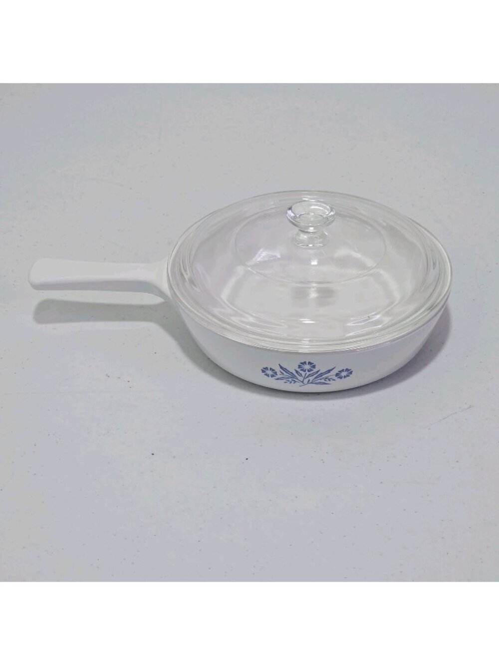 Corning Ware 6½ Inch Cornflower Menuette Skillet /Saucepan P-83-B Vintage